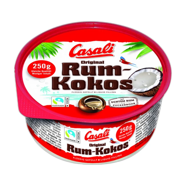 Bomboane Cu Rom Si Cocos Rum-Kokos Casali 250g